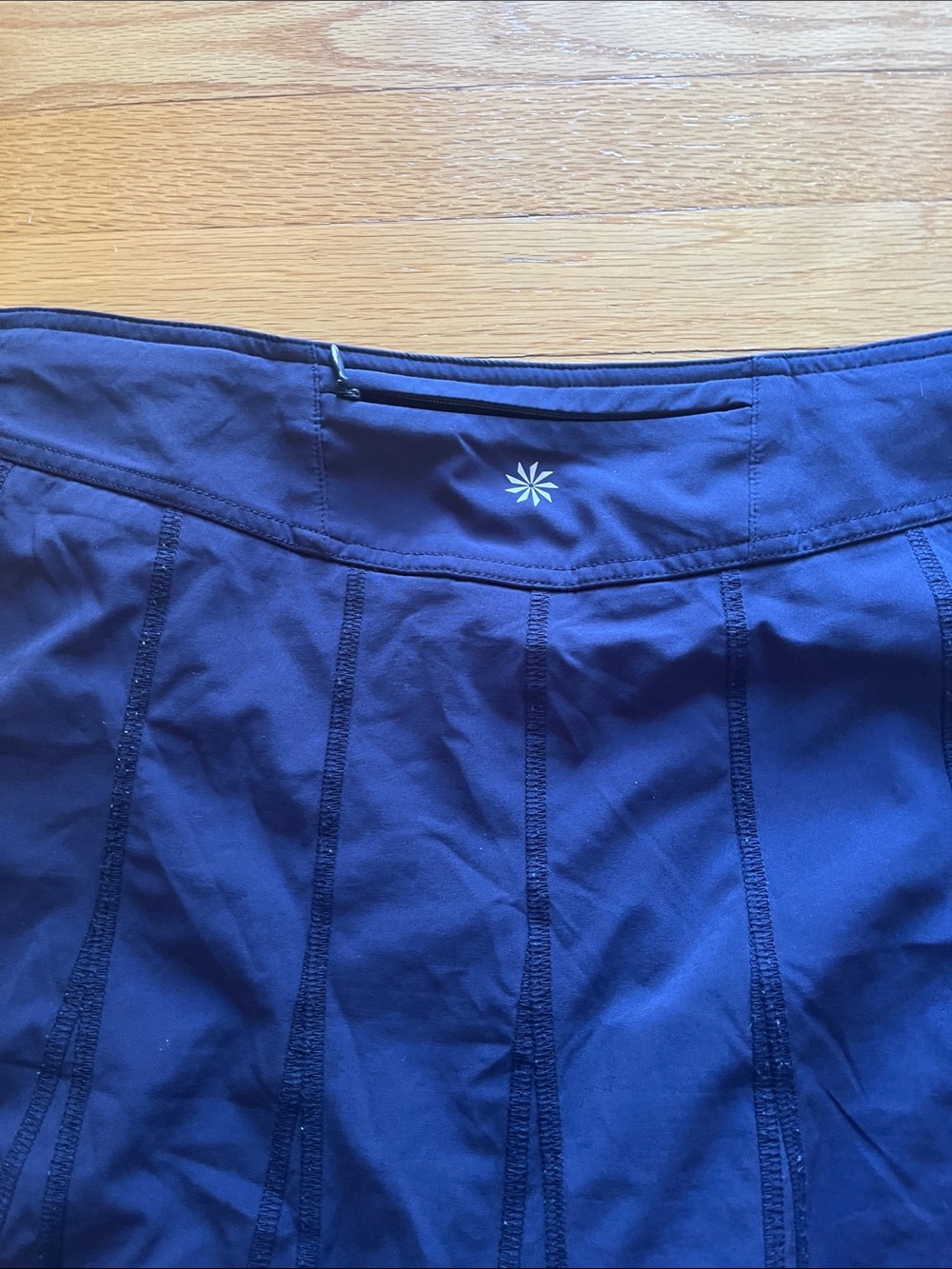 Athleta Navy Athletic seamed Skort - Picture 2 of 10